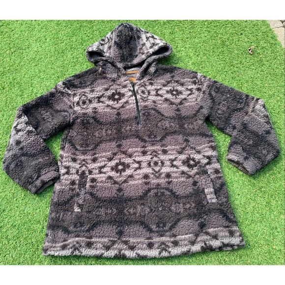 The North face Fleece gray sweater jacket Womens Small - Picture 2 of 7